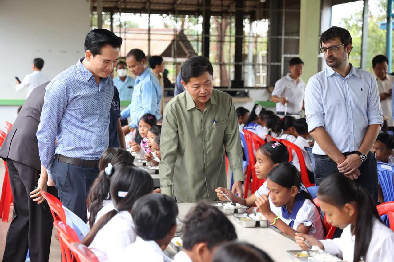 Visit at one of the pilot schools