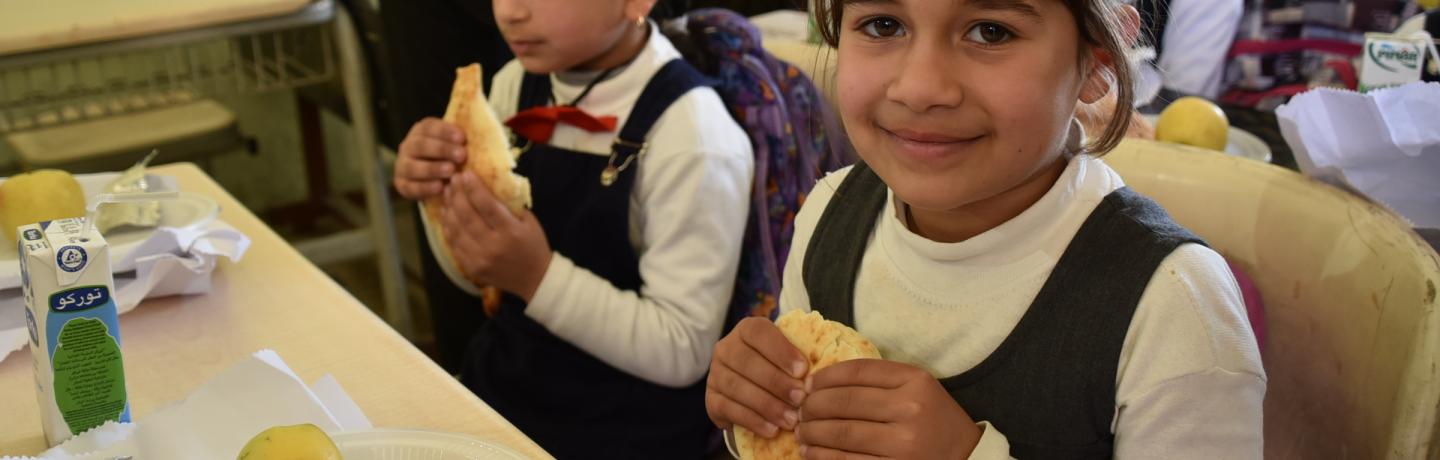 iraq school meals