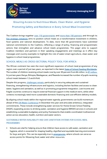 advocacy brief - promoting resilience 