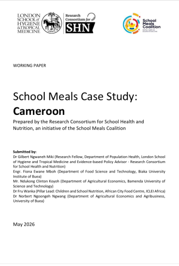 School Meals Case Study: Cameroon