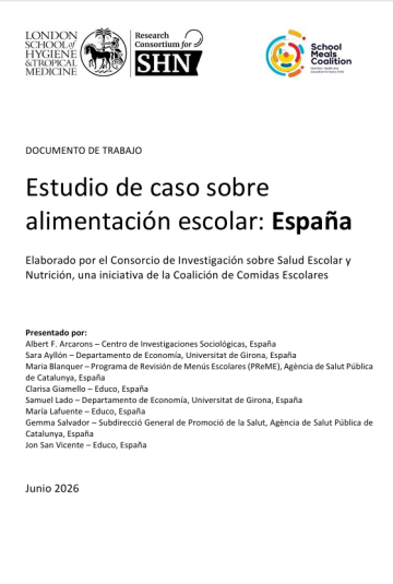 School Meals Case Study: Spain