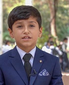 Child at school