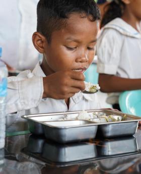 Cambodia school meals